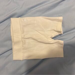 GAP Ivory Ribbed Knit Shorts